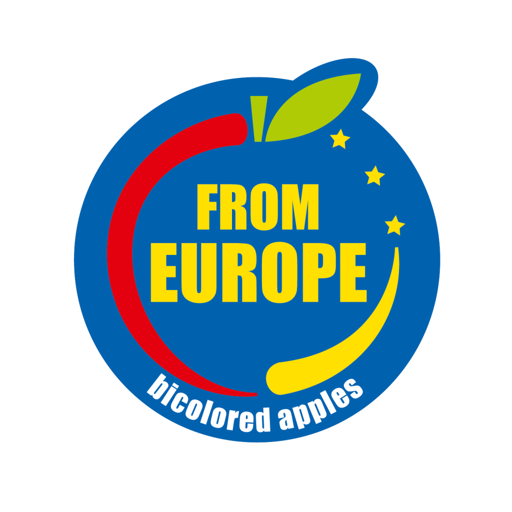 Logo Bicolored Apples from Europe